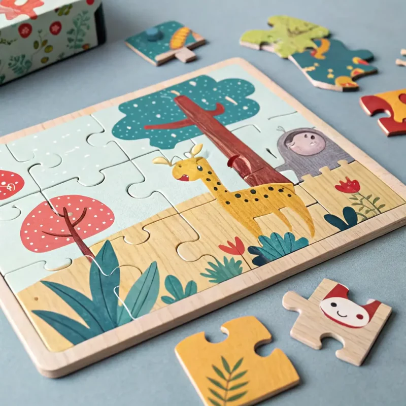 Wooden Montessori Puzzle